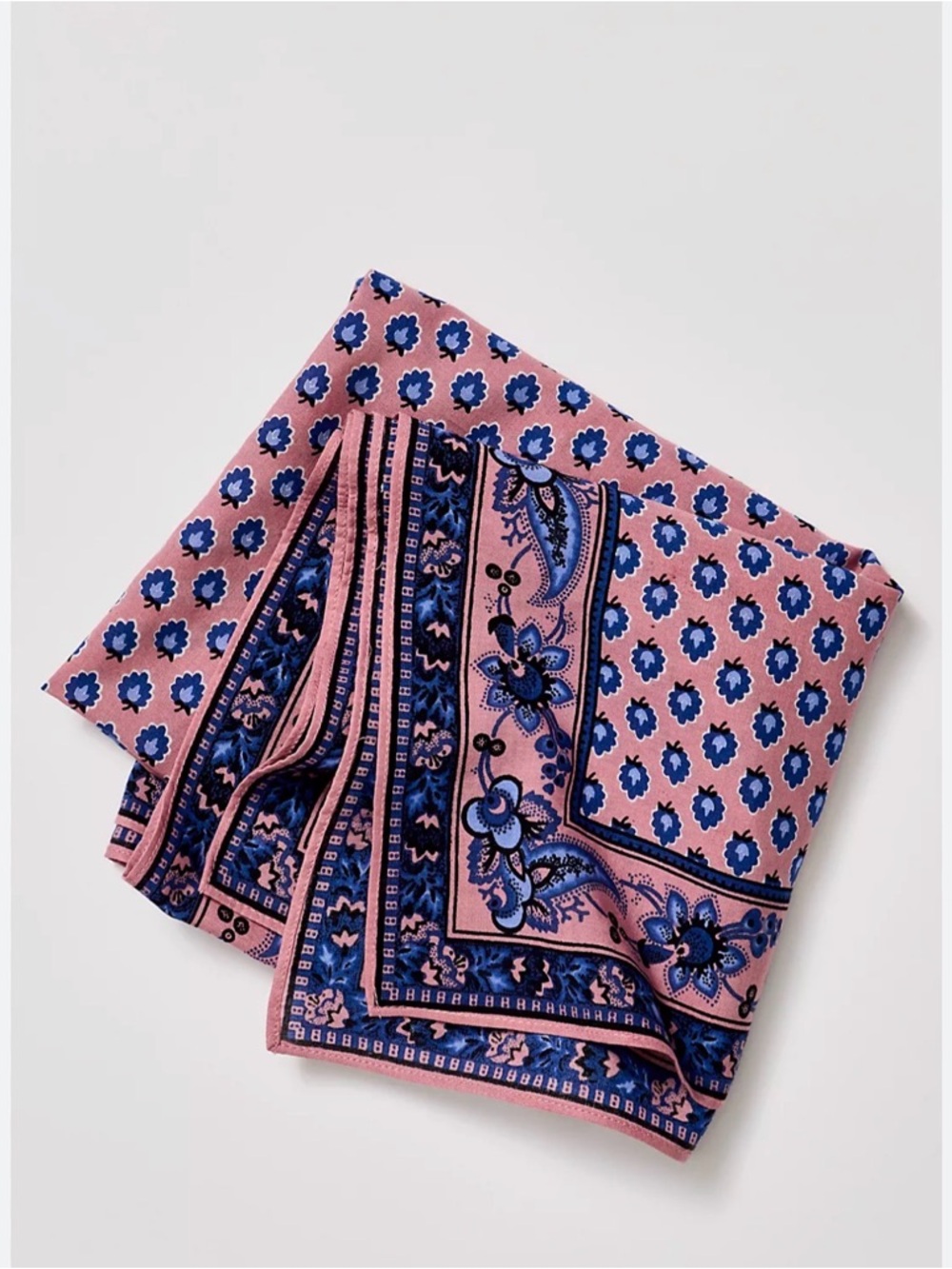 Free People Lotus Paisley Print Bandana